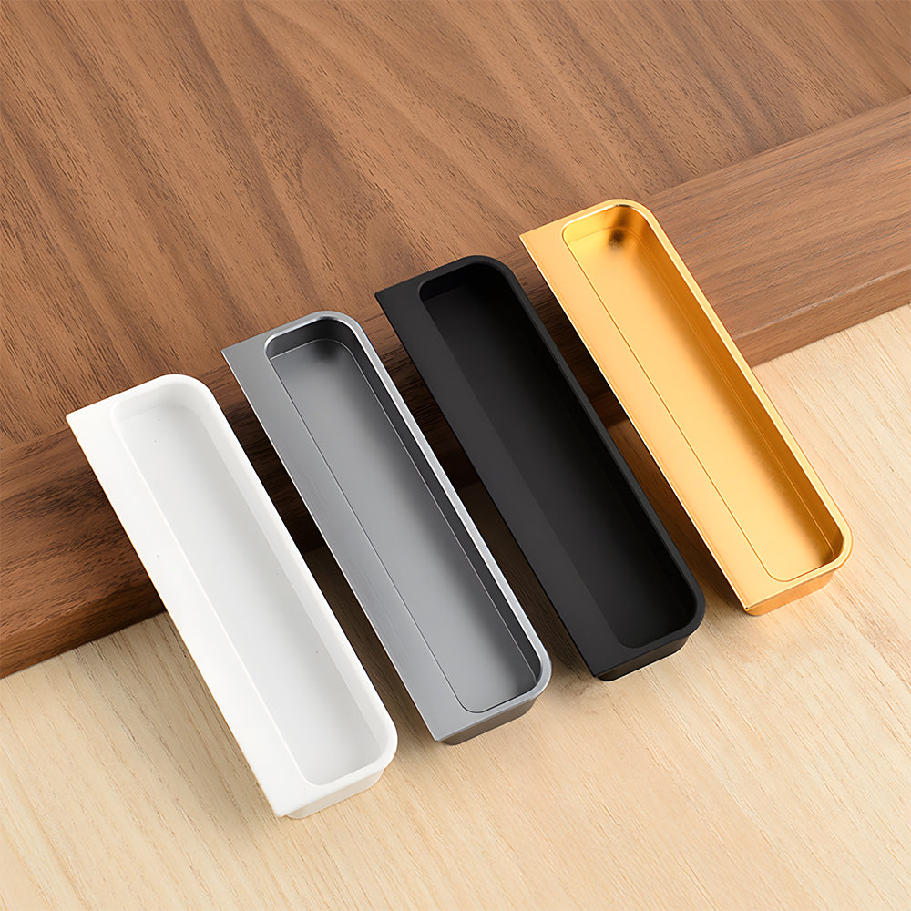 Simple Sliding Door Handles Flush Finger Pulls
