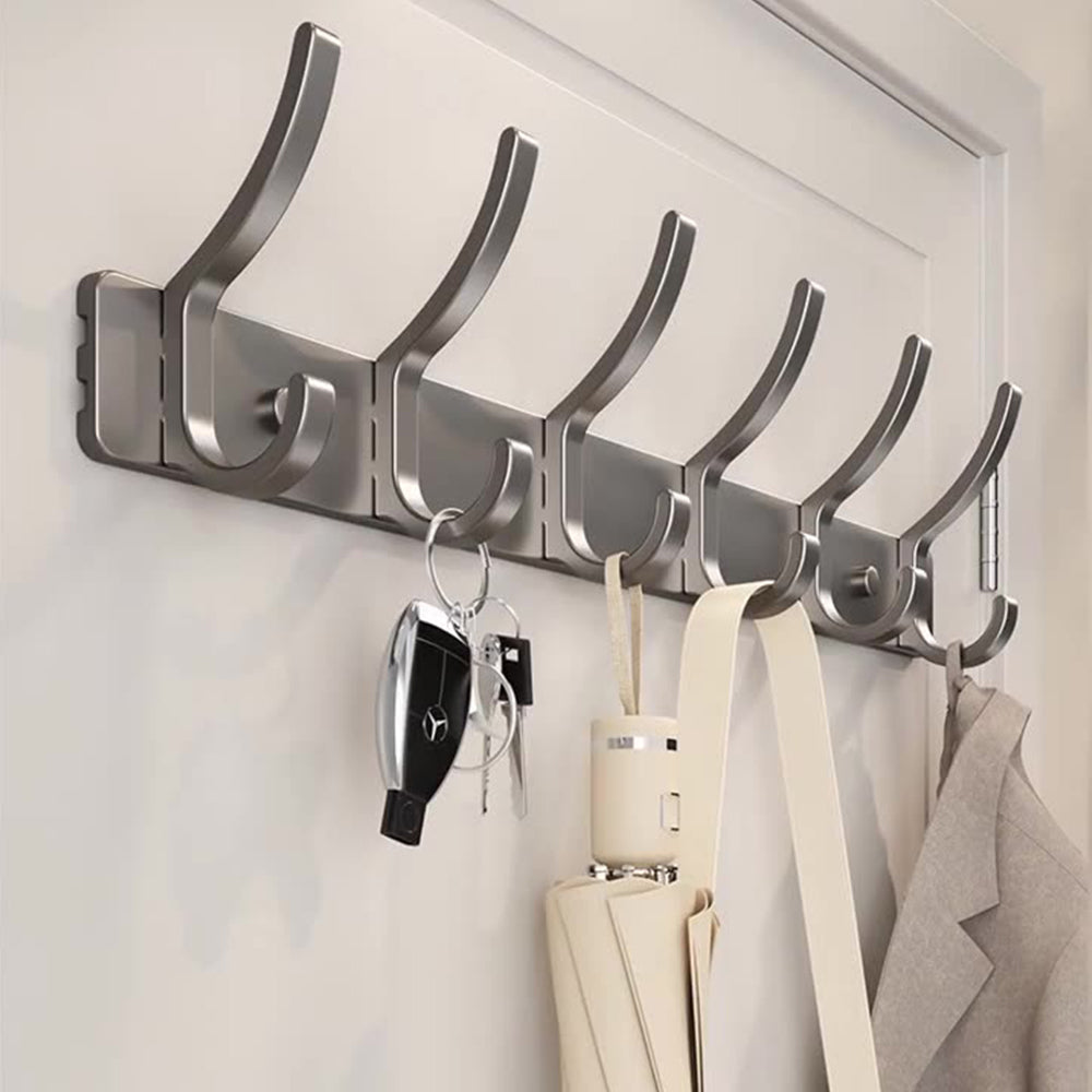 Bedroom Door Coat Storage Aluminum Alloy Wall Hook