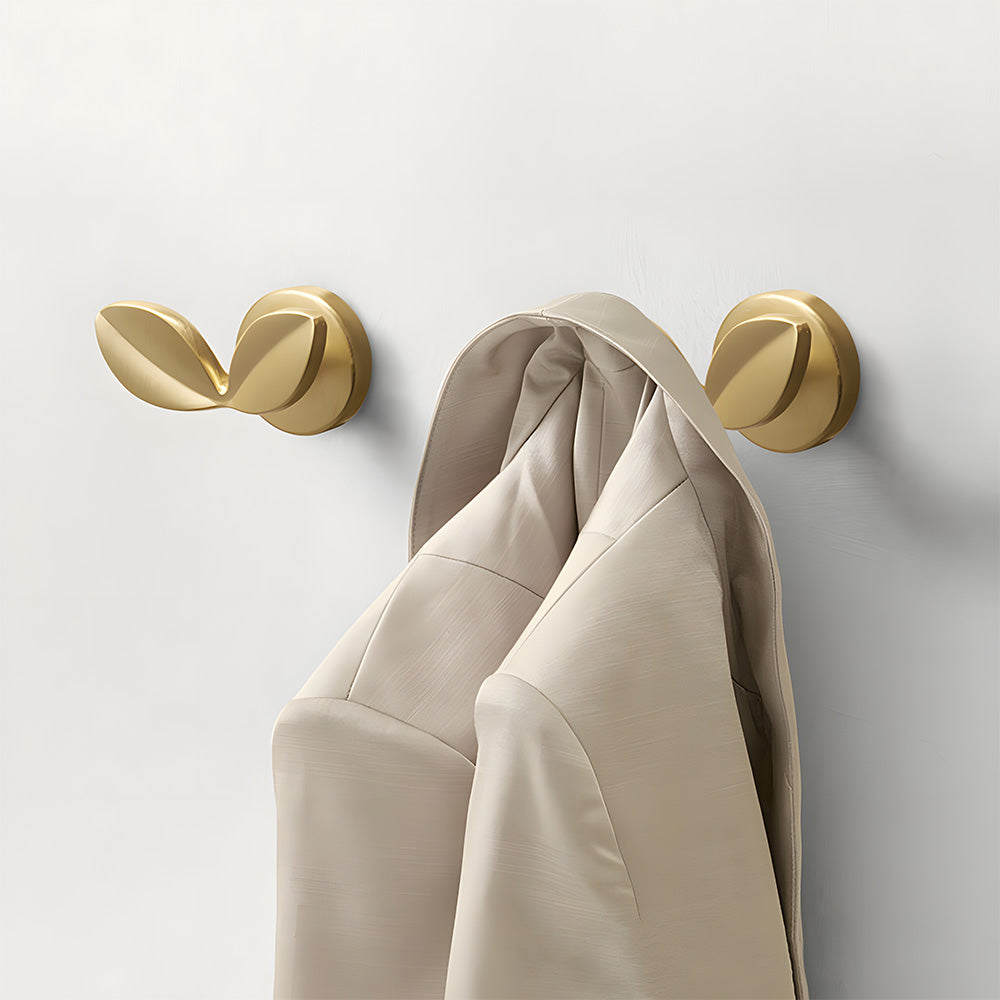 Special Leaf Shape Coat Door Wall Single Hook