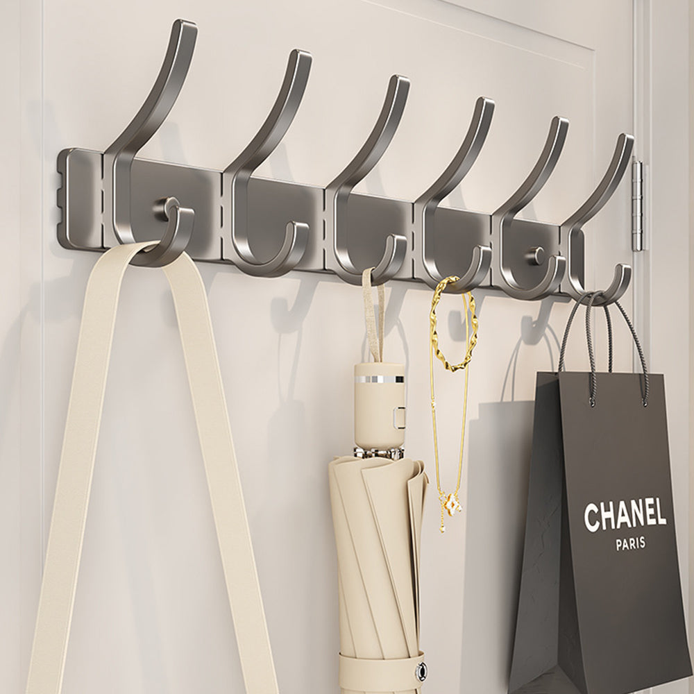 Bedroom Door Coat Storage Aluminum Alloy Wall Hook