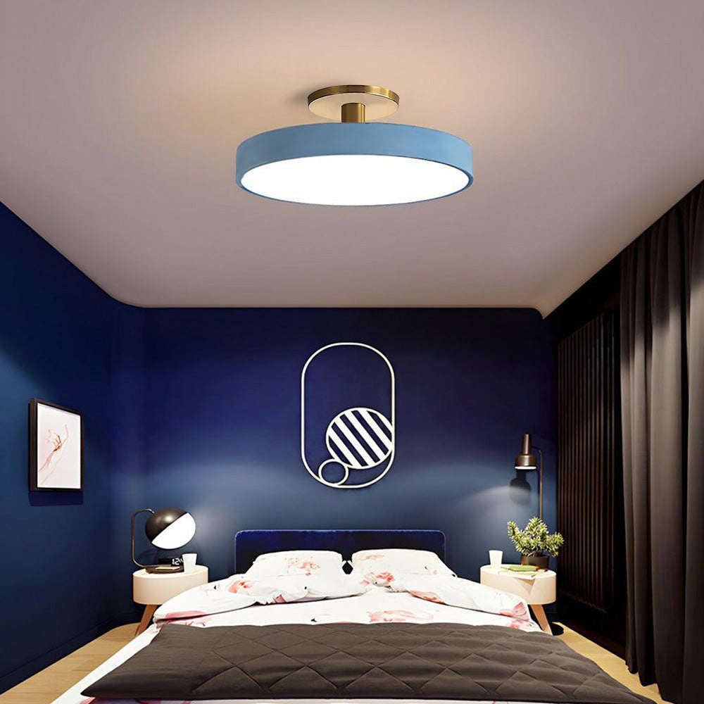 Modern Living Room Flush Mount Round Ceiling Lighting