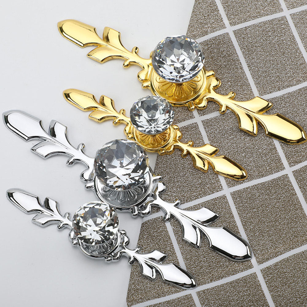 Modern Crystal Decorative Drawer Pulls