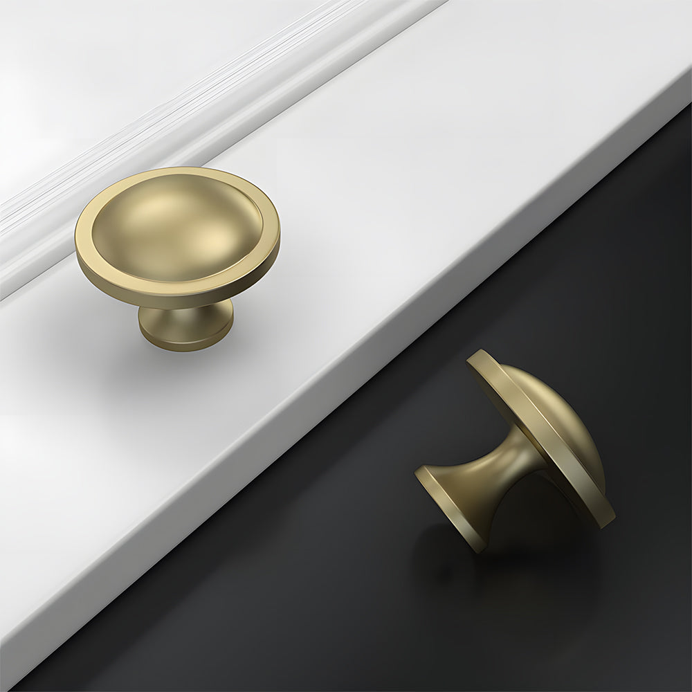 38mm Round Drawer Knob Kitchen Hardware for Dresser