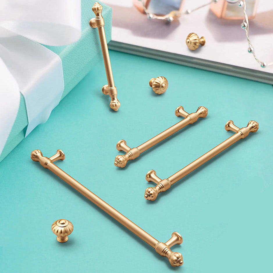 Stylish Pumpkin Head Wardrobe Door Handle