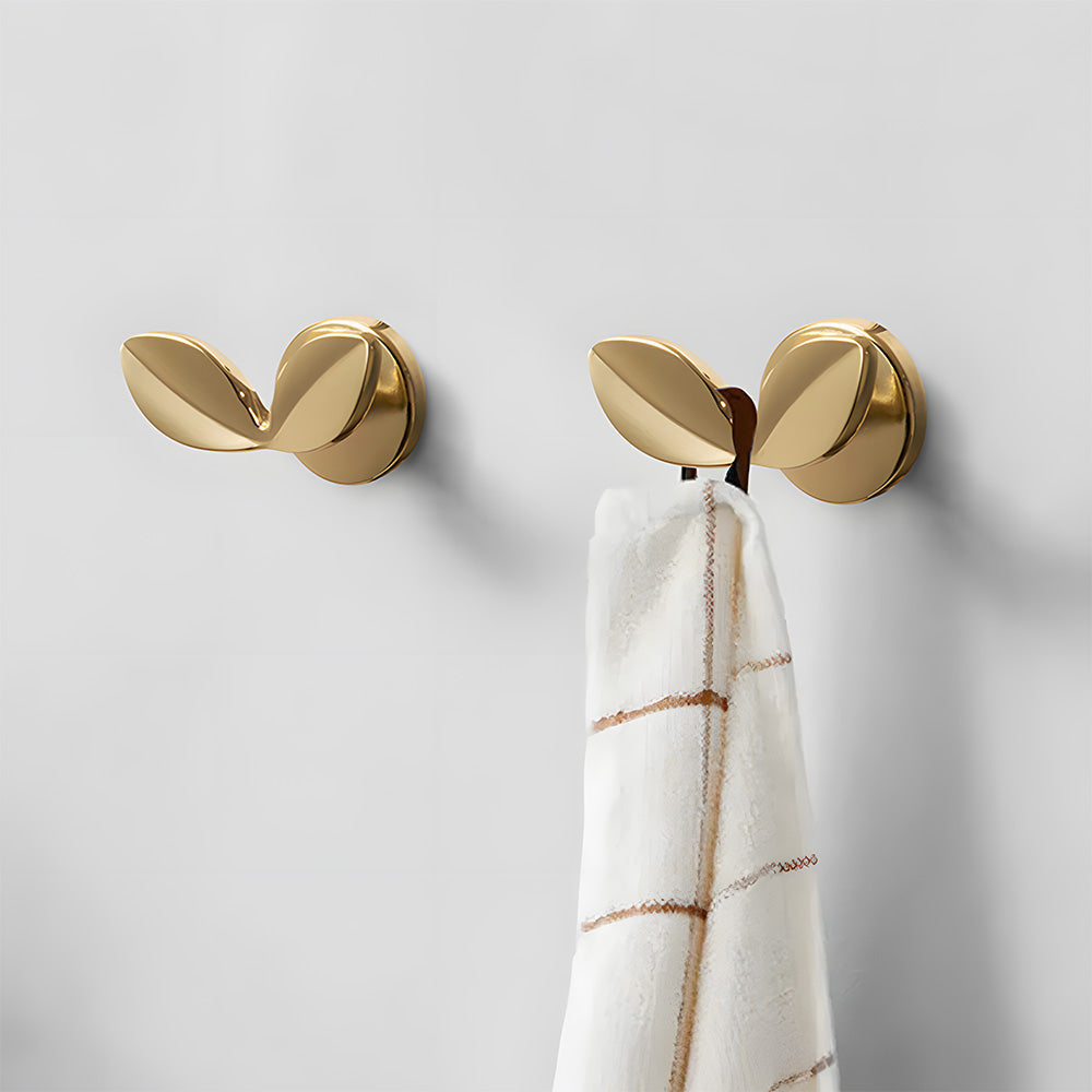 Special Leaf Shape Coat Door Wall Single Hook