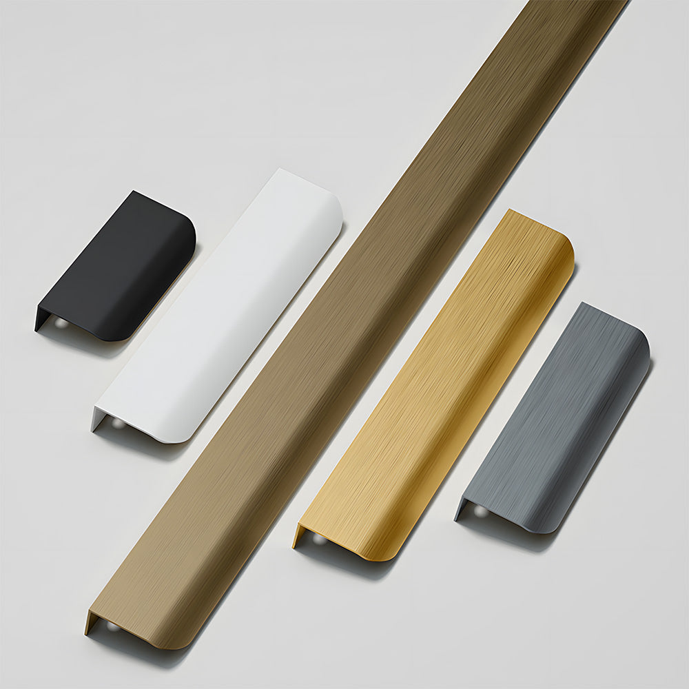 Simple Multicolored Invisible Cabinet Drawer Handles