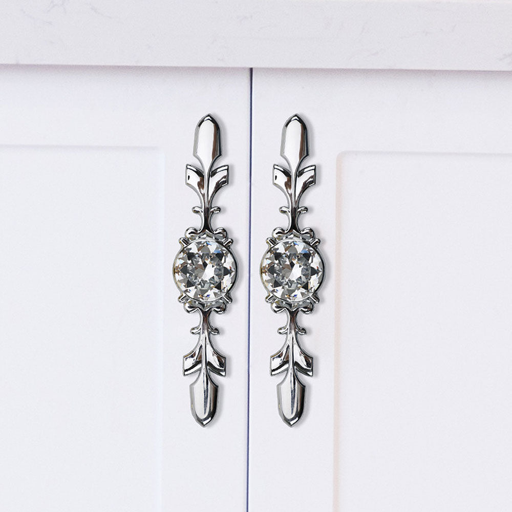 Modern Crystal Decorative Drawer Pulls