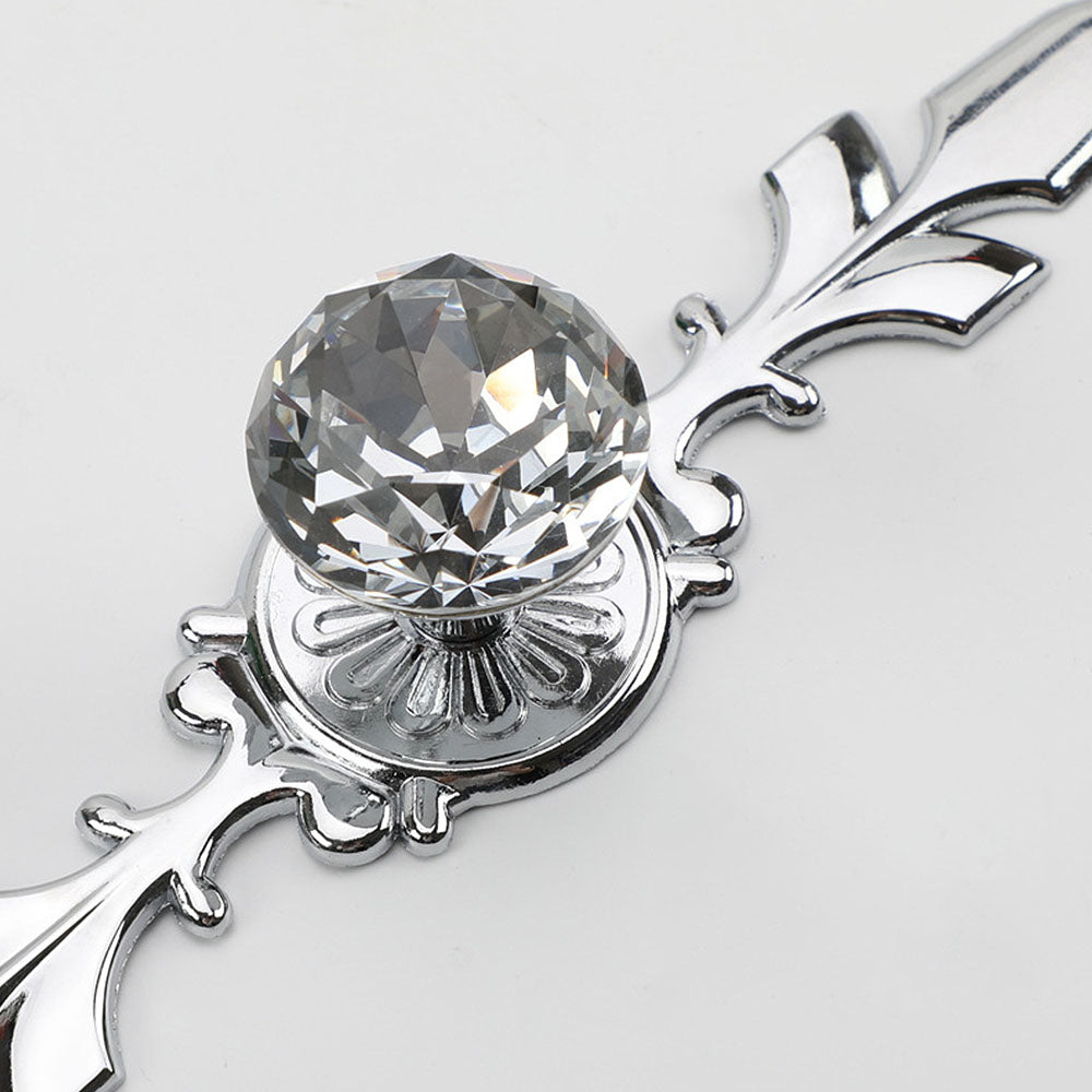 Modern Crystal Decorative Drawer Pulls