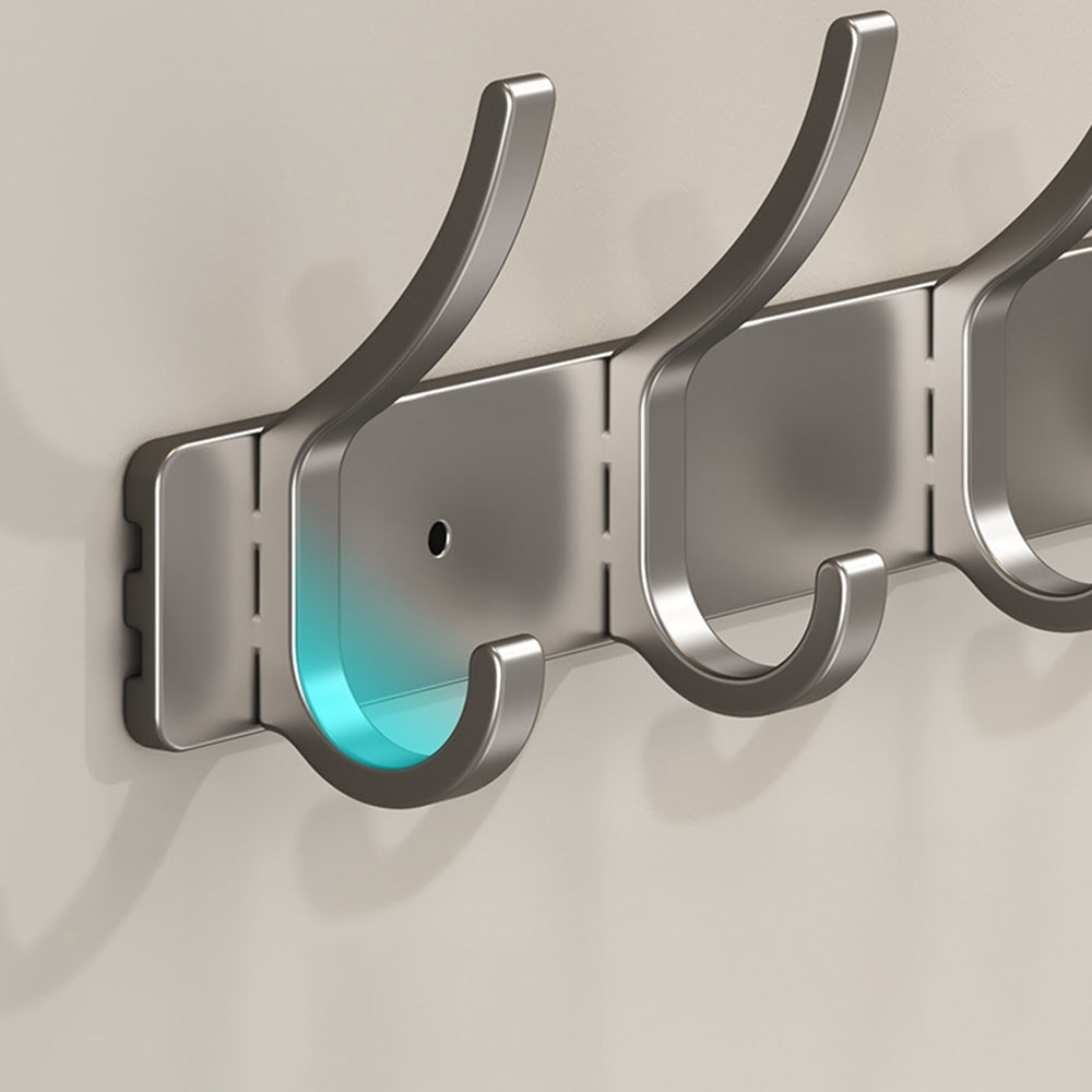 Bedroom Door Coat Storage Aluminum Alloy Wall Hook