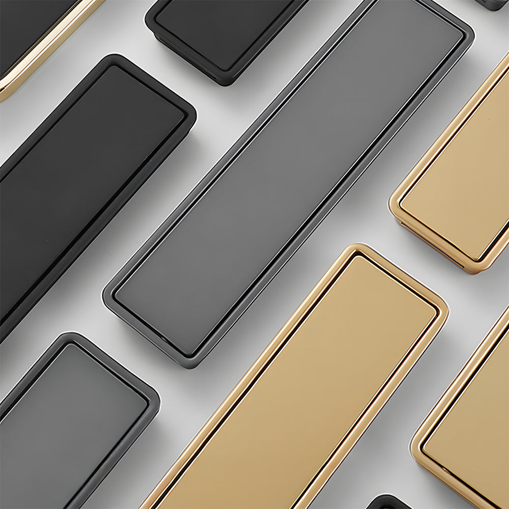 Simple Hidden Embedded Concealed Cabinet Handles