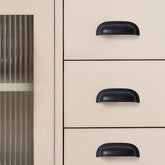 Classic Modern Zinc Alloy Kitchen Cabinet Drawer Cup Handles