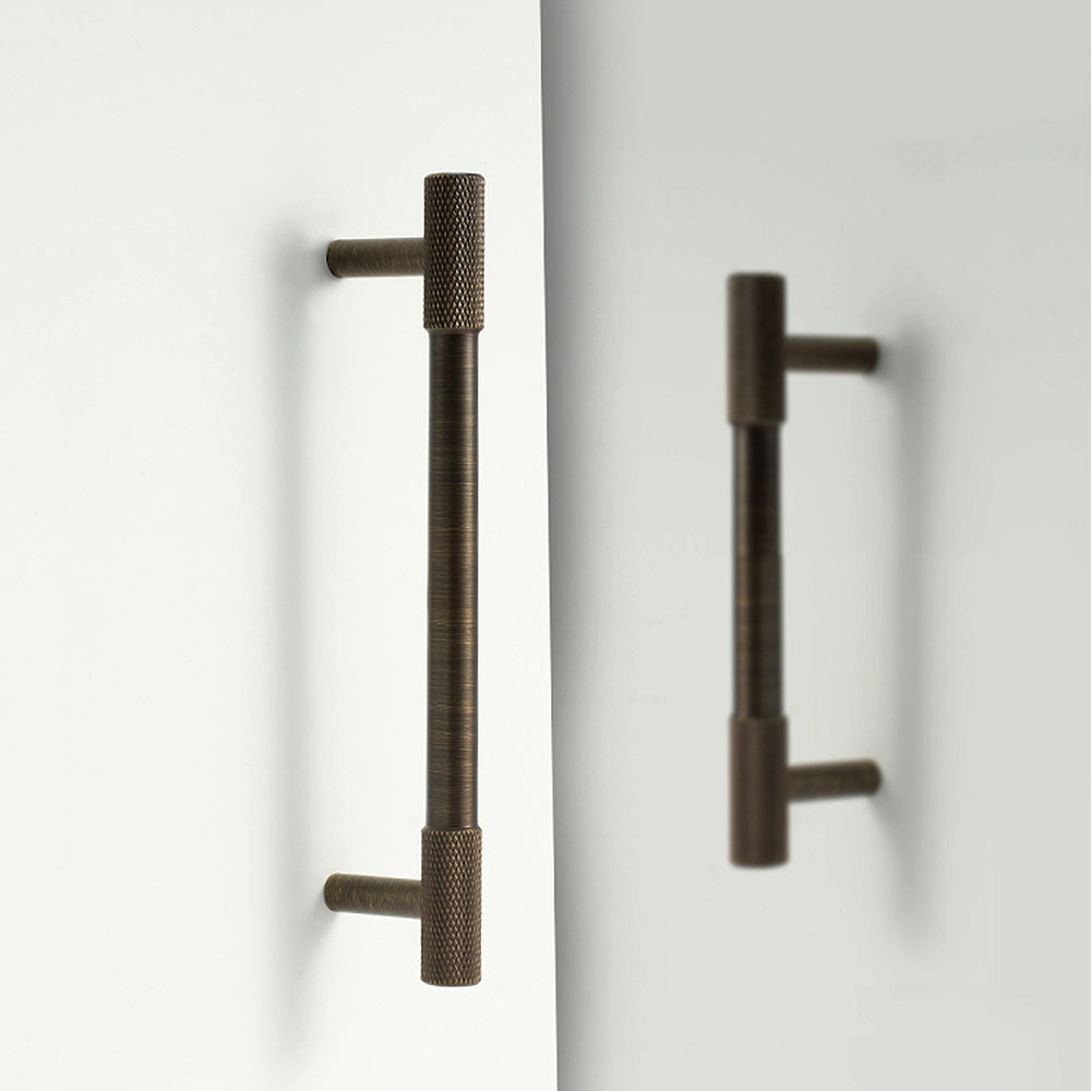 Gold Threaded Cabinet Handles