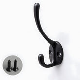 Bathroom Door Wall Mounted Coat Single Hook