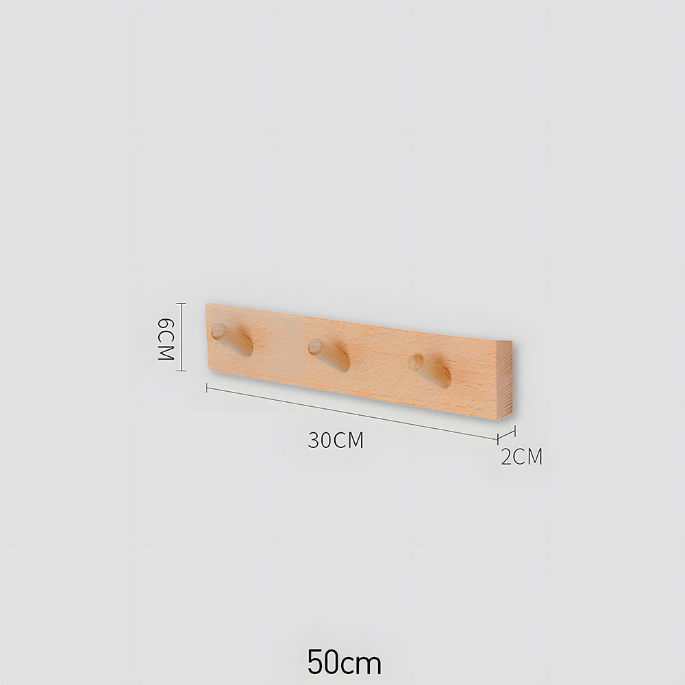 Modern Wooden Elegant Coat Wall Hooks