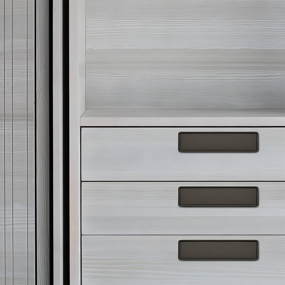 Simple Hidden Embedded Concealed Cabinet Handles