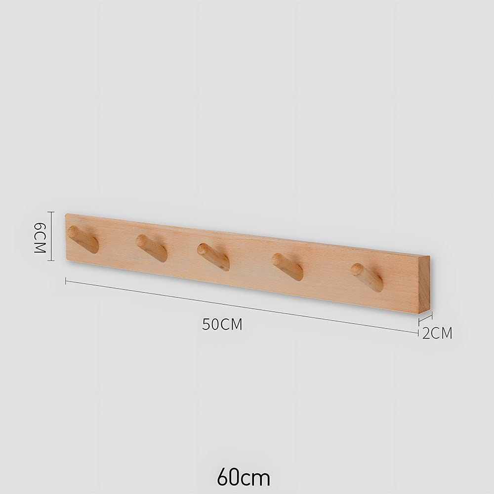 Modern Wooden Elegant Coat Wall Hooks