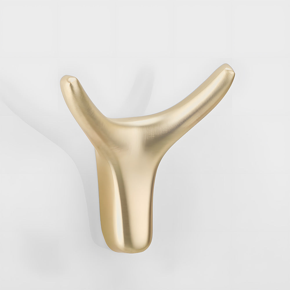 Modern Cute Metal Antler Coat Single Hook