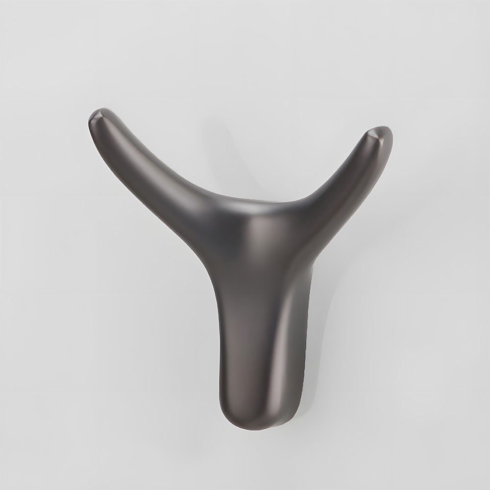 Modern Cute Metal Antler Coat Single Hook