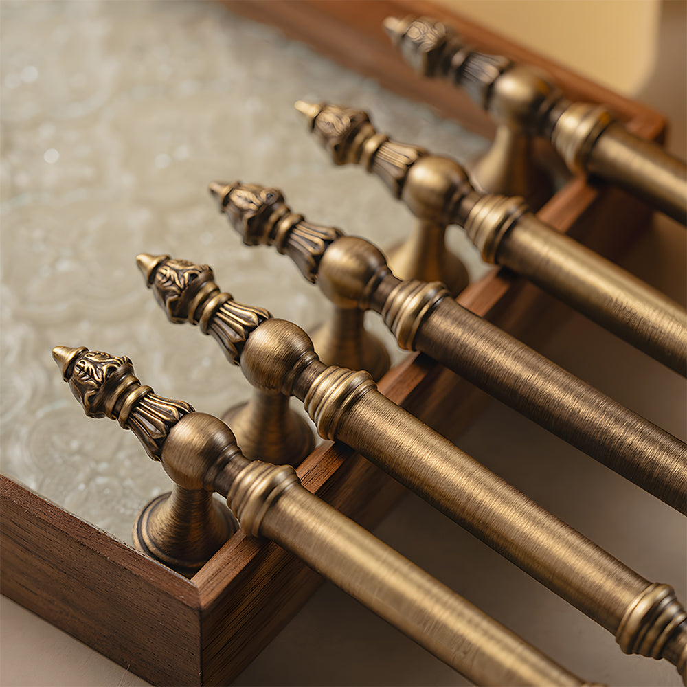 European Style Classical Brass Cabinet Door Handles