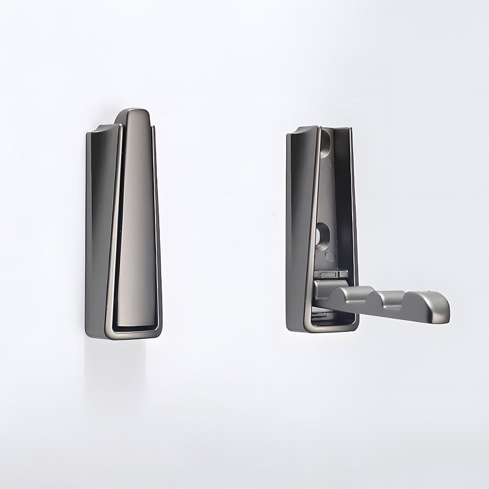 Hidden Bathroom Folding Wall Door Clothes Hook