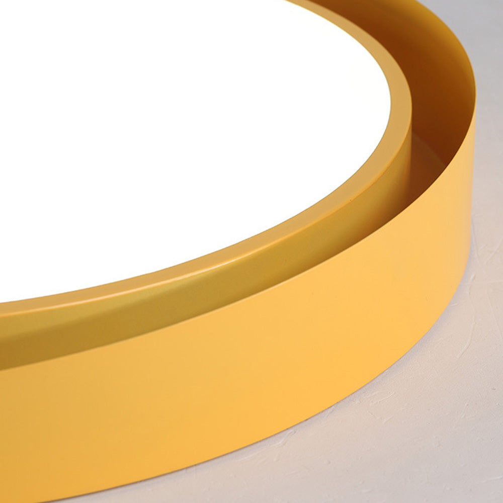 Colorful Contemporary Round LED Ceiling Lights