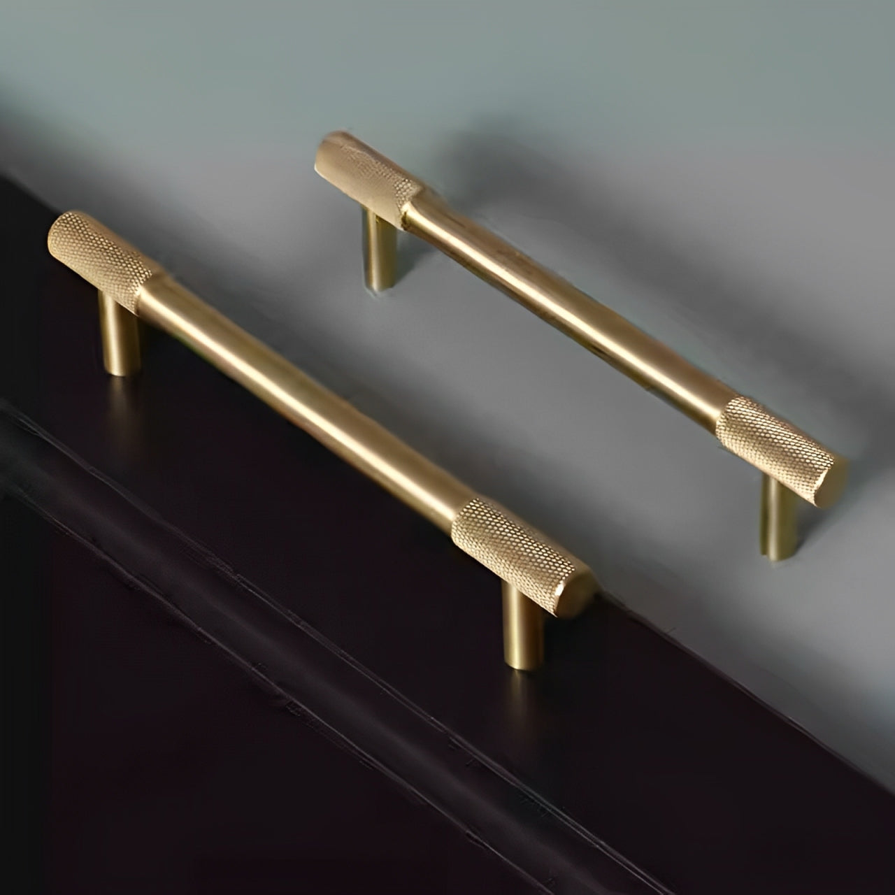 Gold Threaded Cabinet Handles