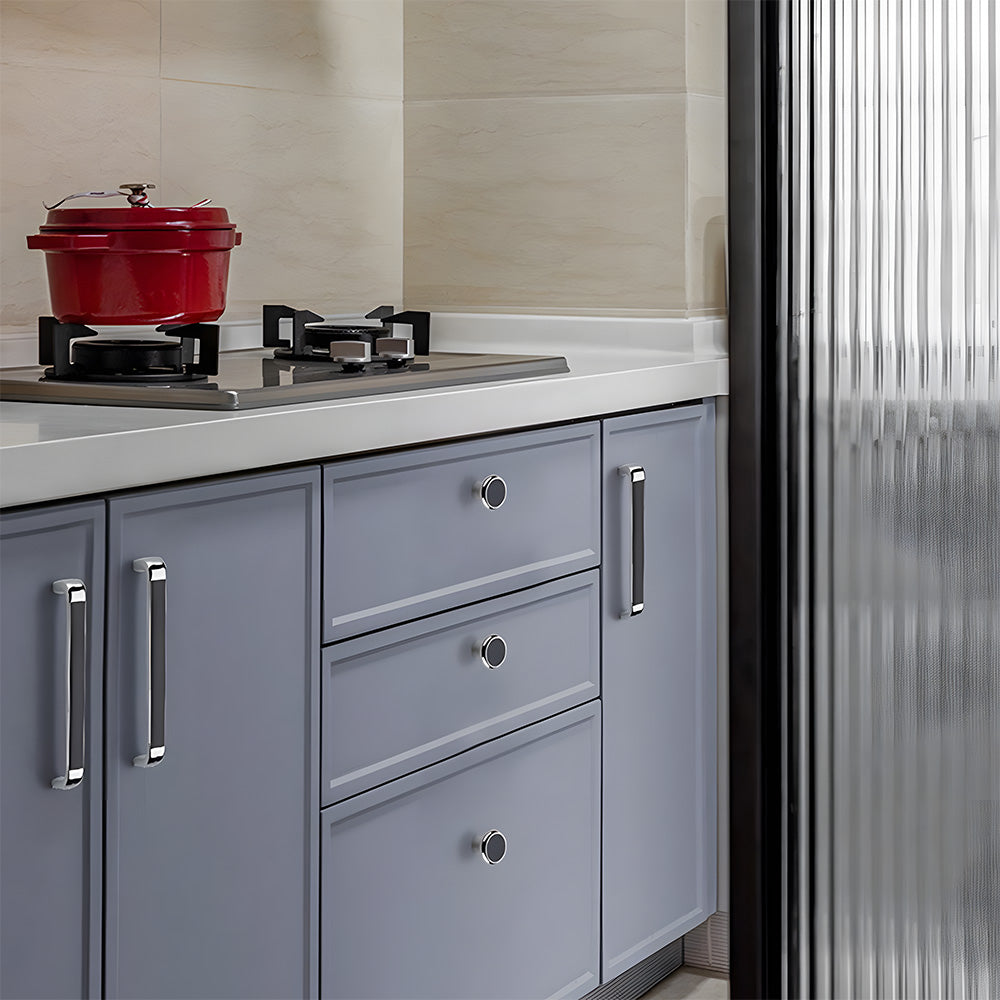 Modern Minimalist Frosted Wardrobe Door Drawer Pull