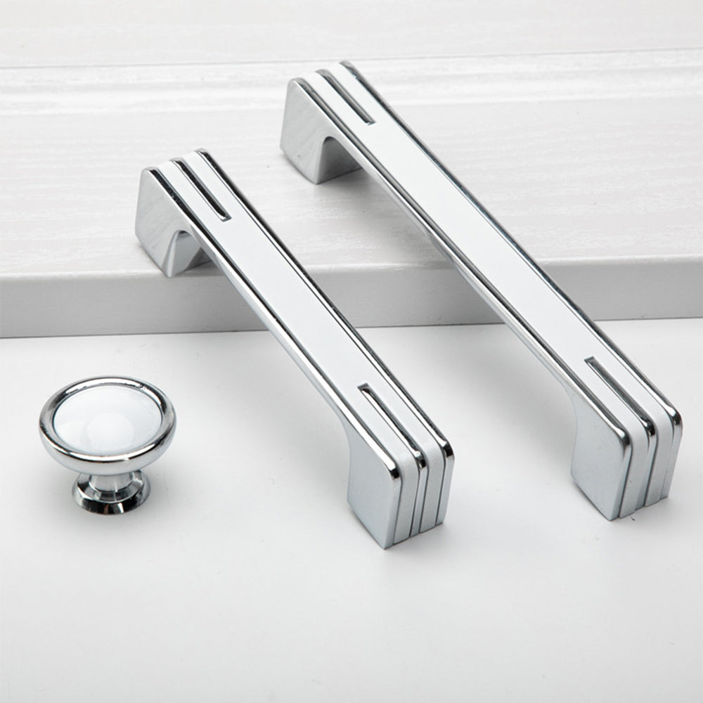 Modern Unique Chrome Kitchen Cabinet Handles