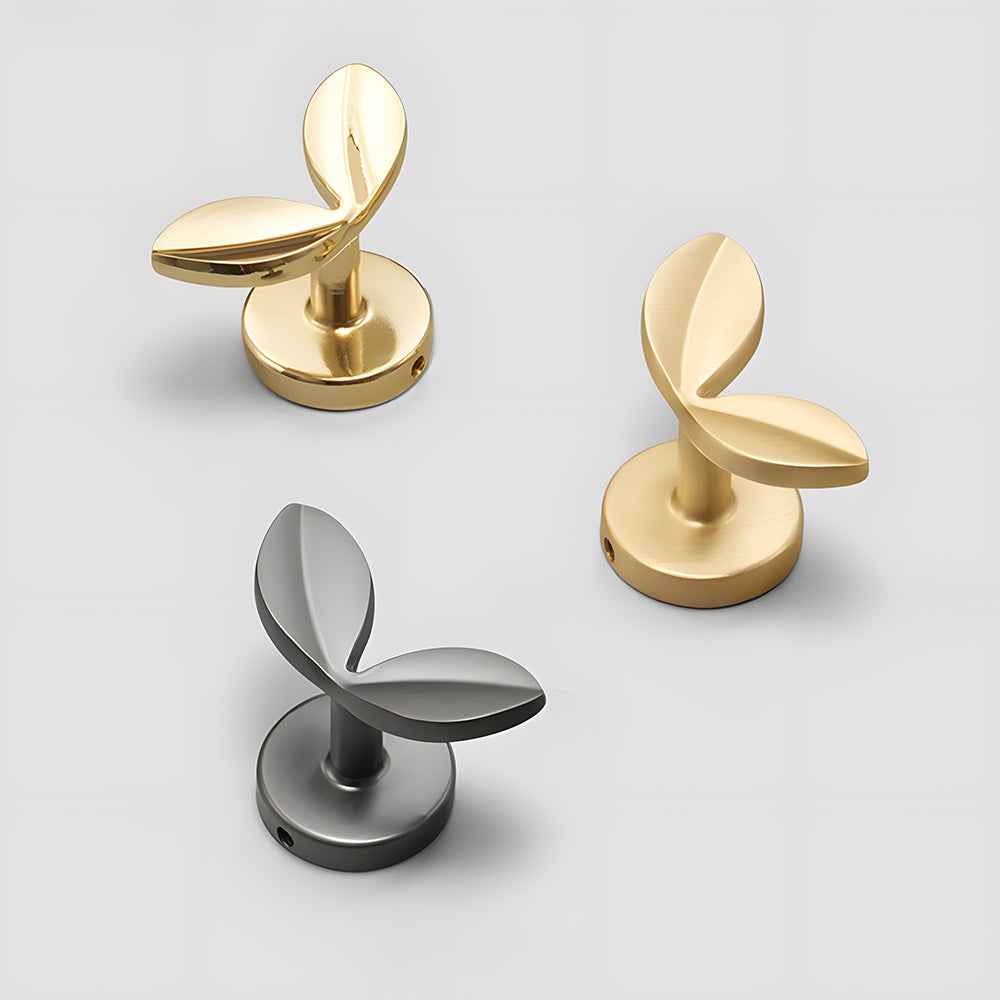 Special Leaf Shape Coat Door Wall Single Hook