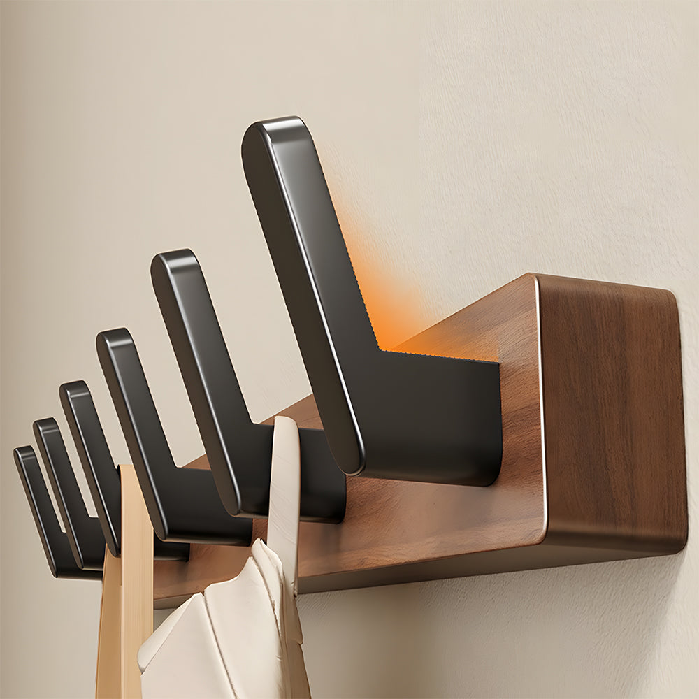 Light Luxury Solid Wood Wall Coat Hook