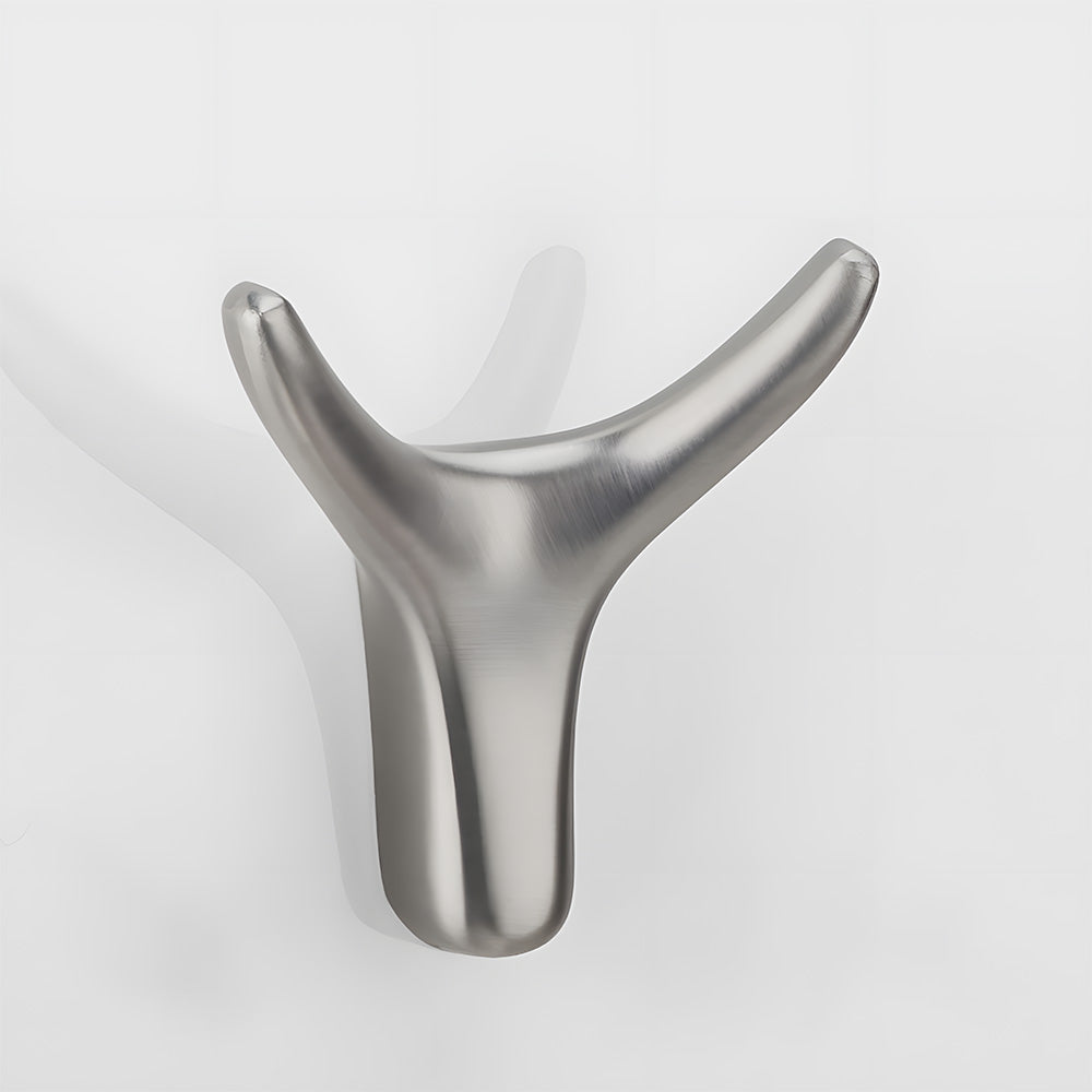 Modern Cute Metal Antler Coat Single Hook