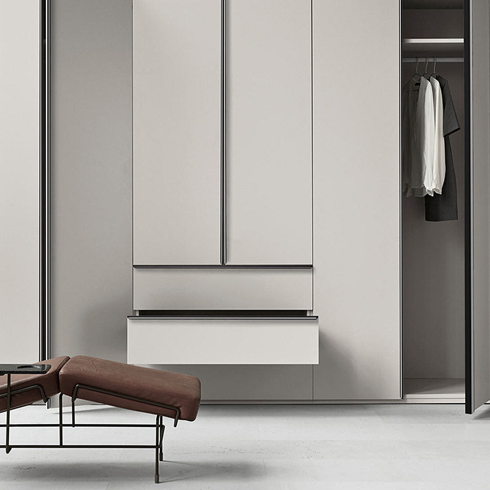 Modern Arc Invisible Edge Cabinet Handles