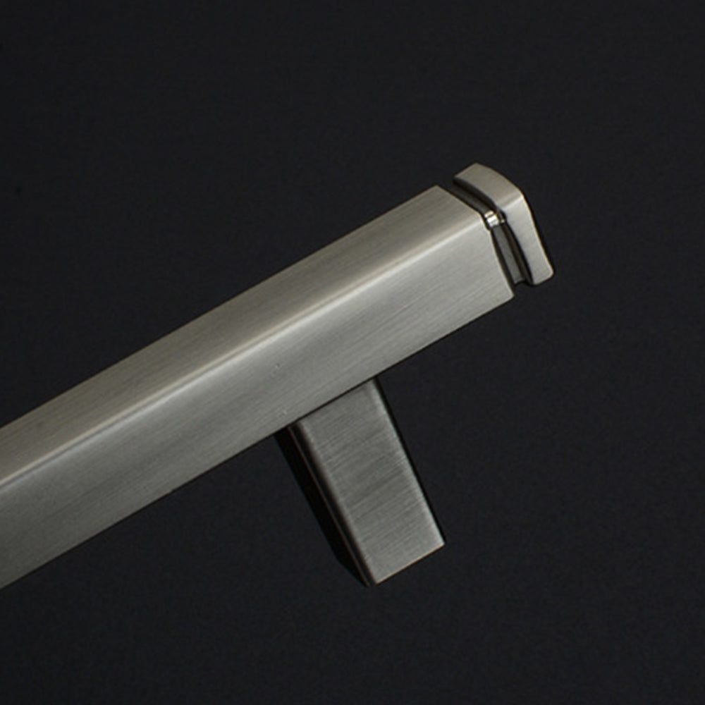 Modern Minimalist Square Brushed Handles And Pulls