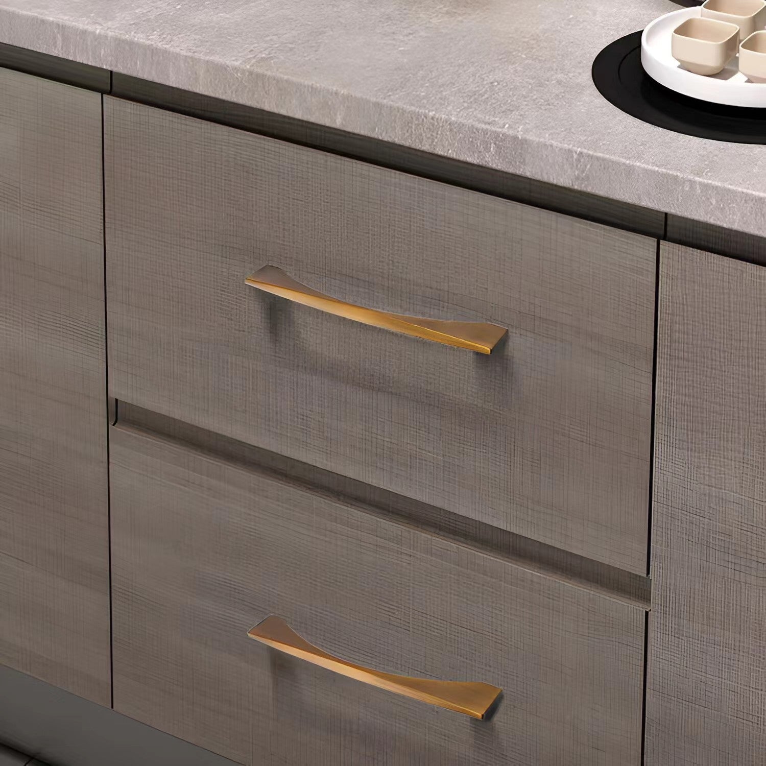 Aluminum Alloy Arch Drawer Pulls