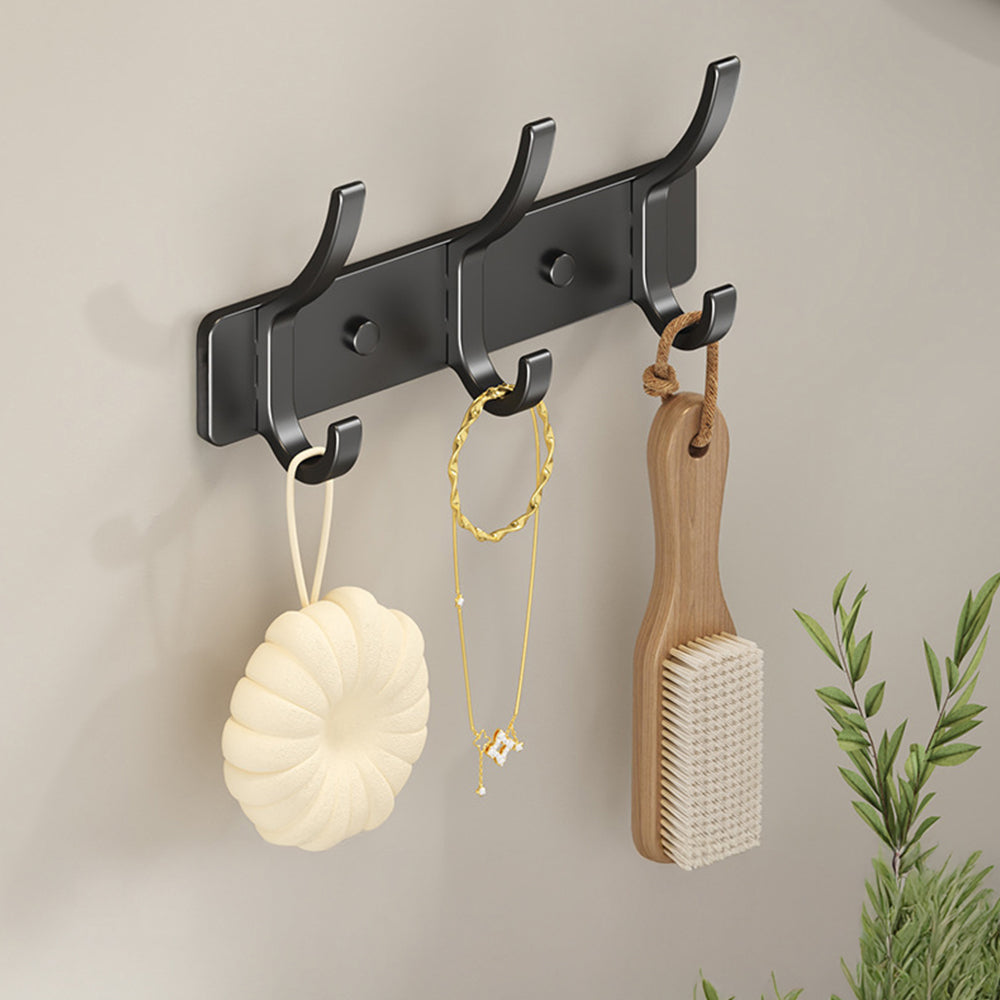 Bedroom Door Coat Storage Aluminum Alloy Wall Hook
