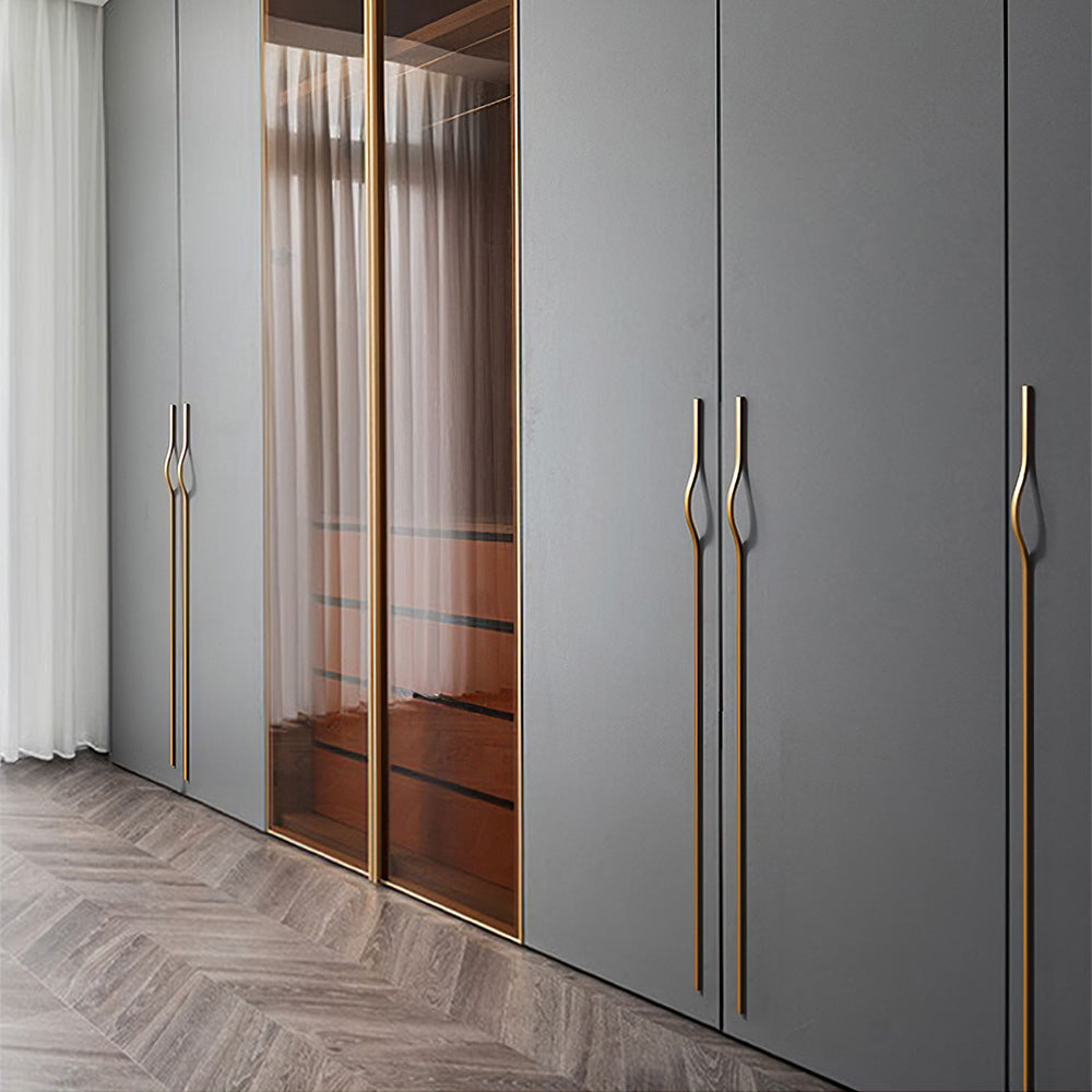 Stylish Aluminum Alloy Kitchen Furniture Cabinet Handles