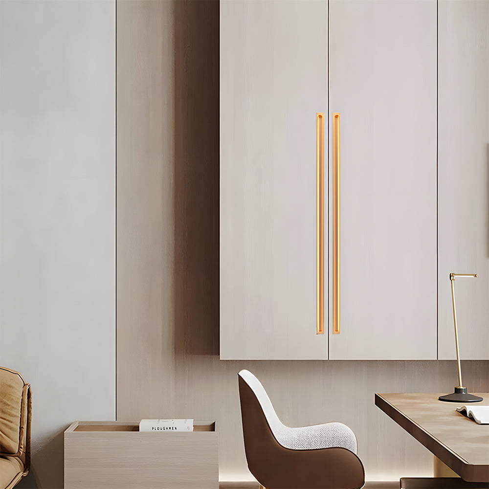 Retro Invisible Recessed Finger Edge Pull Cabinet Handles