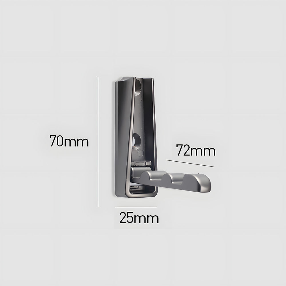 Hidden Bathroom Folding Wall Door Clothes Hook