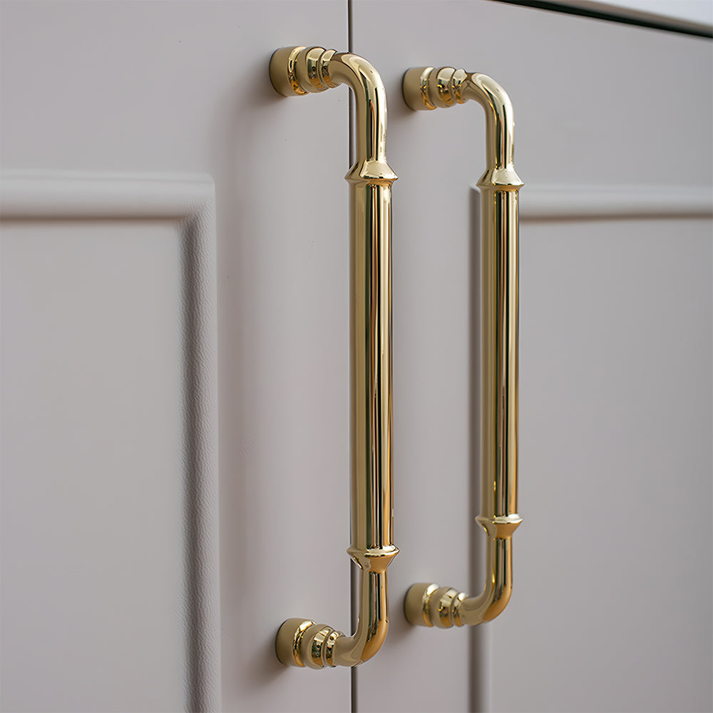 Luxury Brass Wardrobe Kitchen Handles And Knobs