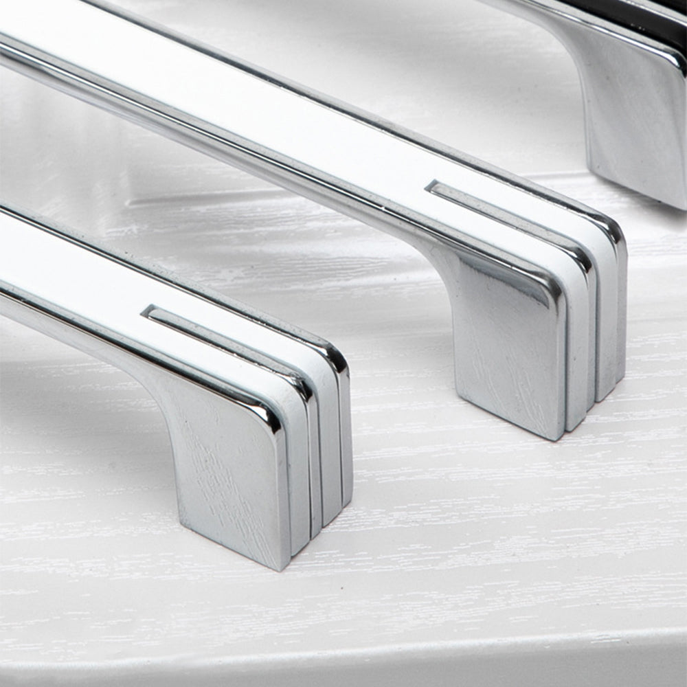 Modern Unique Chrome Kitchen Cabinet Handles