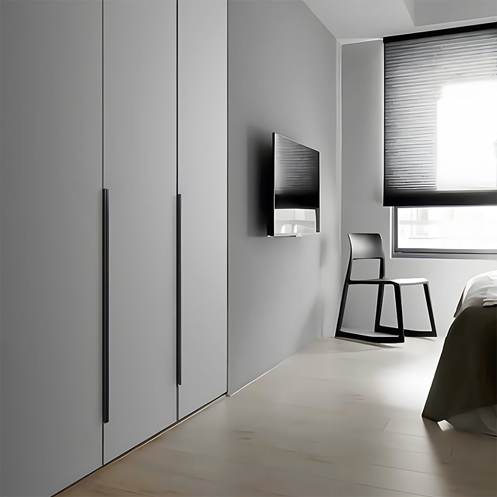 Minimalist Wardrobe Door Invisible Edge Cabinet Handles