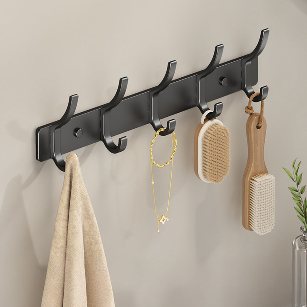 Bedroom Door Coat Storage Aluminum Alloy Wall Hook