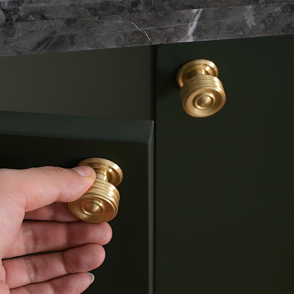 Luxury Brass Wardrobe Kitchen Handles And Knobs