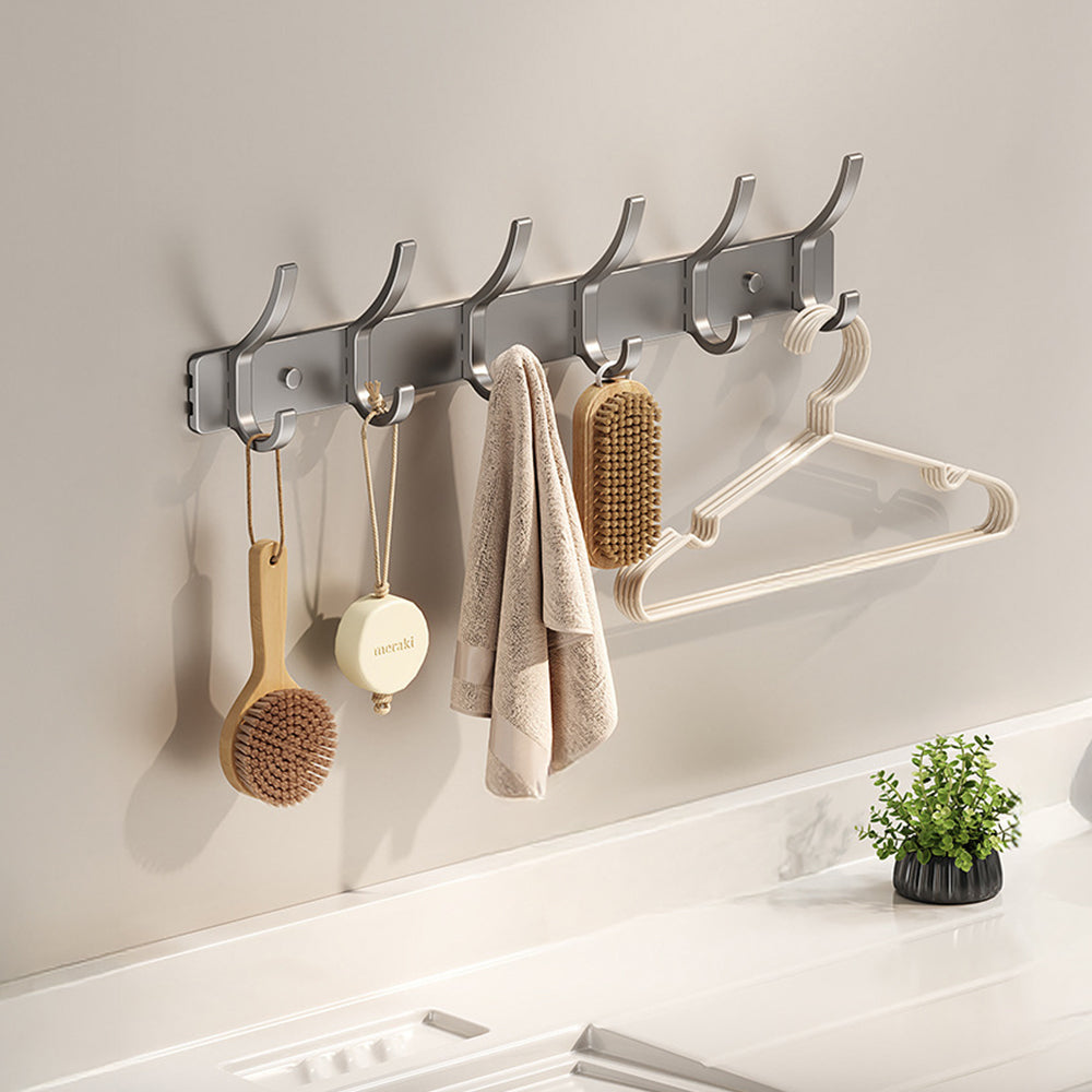 Bedroom Door Coat Storage Aluminum Alloy Wall Hook