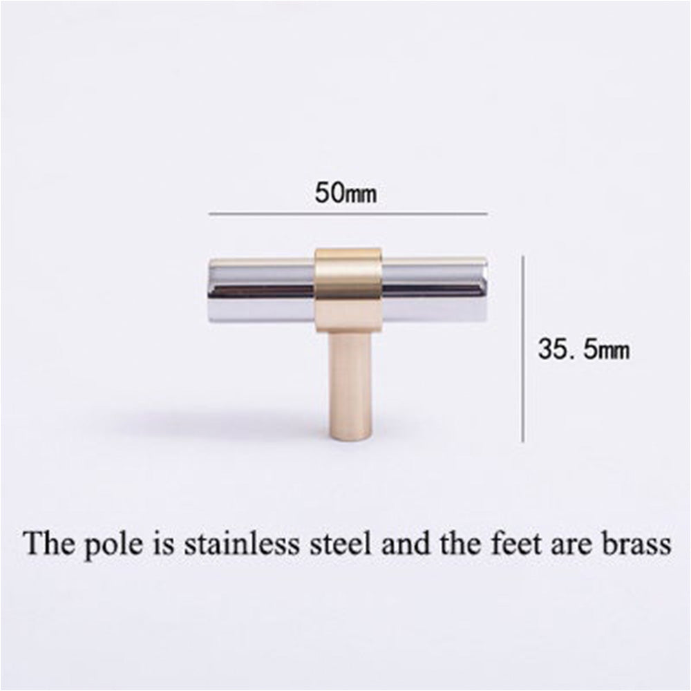 Modern Silver Drawer Handles Stainless Steel Cabinet Pulls