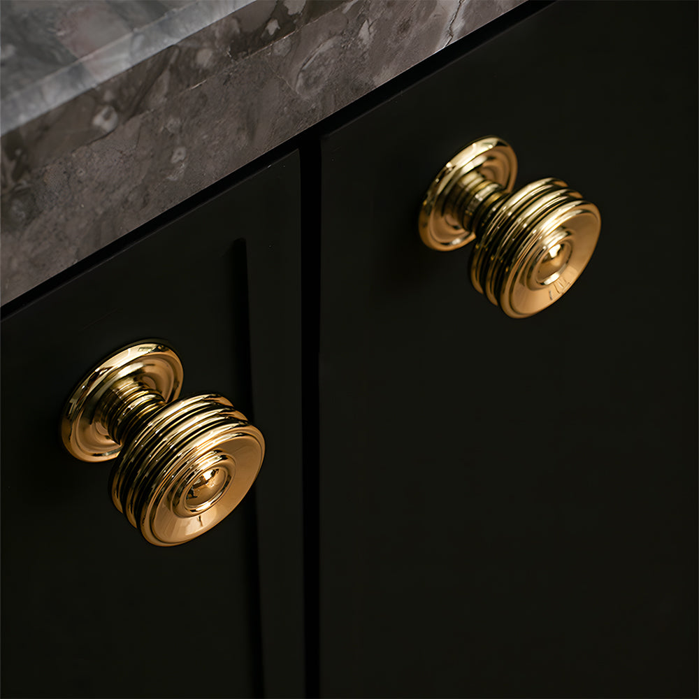 Luxury Brass Wardrobe Kitchen Handles And Knobs