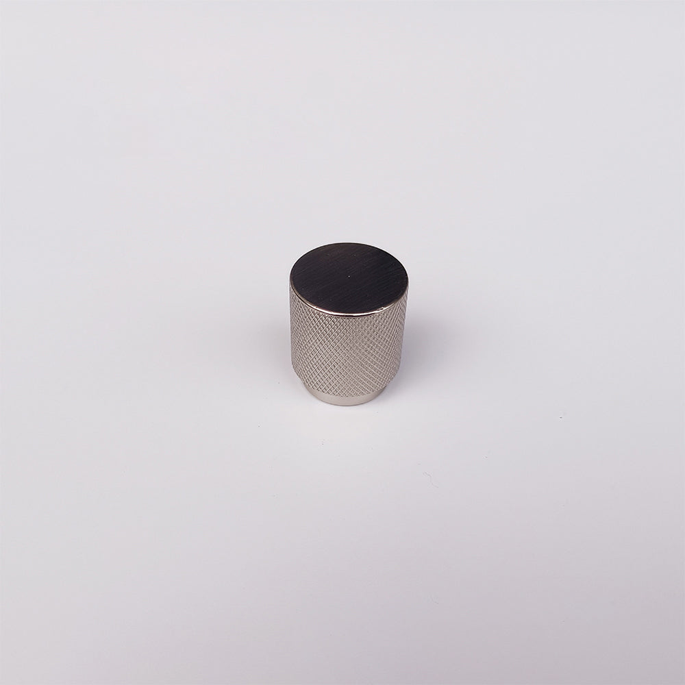 Modern Solid Aluminum Alloy Knurled Cabinet and Drawer Handles