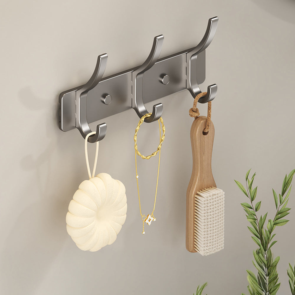 Bedroom Door Coat Storage Aluminum Alloy Wall Hook