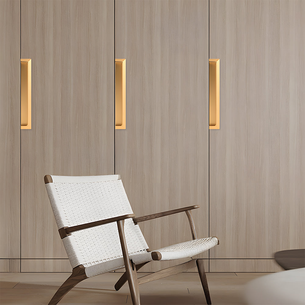 Modern Square Recessed Flush Finger Pulls for Cabinet