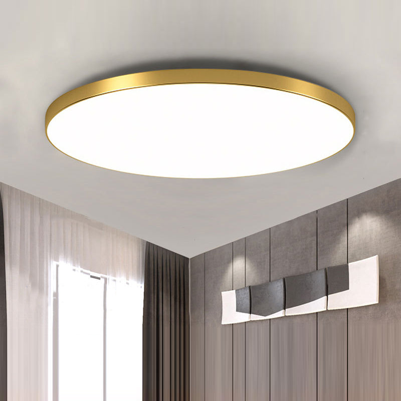 Minimalism Round Led Bedroom Ceiling Light